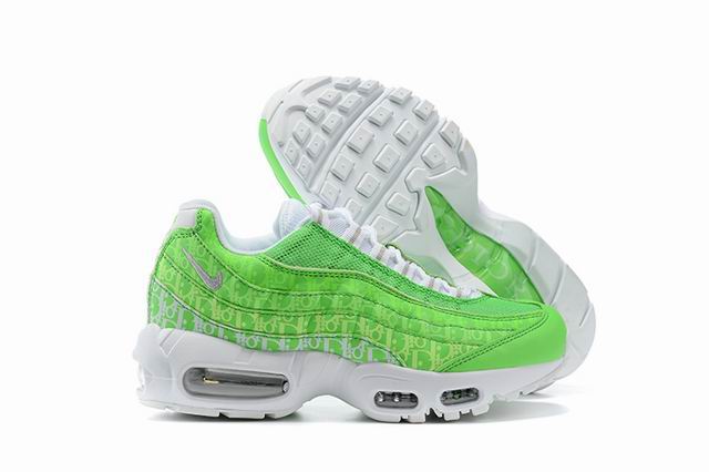 Nike Air Max 95 Women's Shoes Green-39 - Click Image to Close